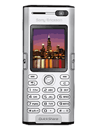 Best available price of Sony Ericsson K600 in Gjs